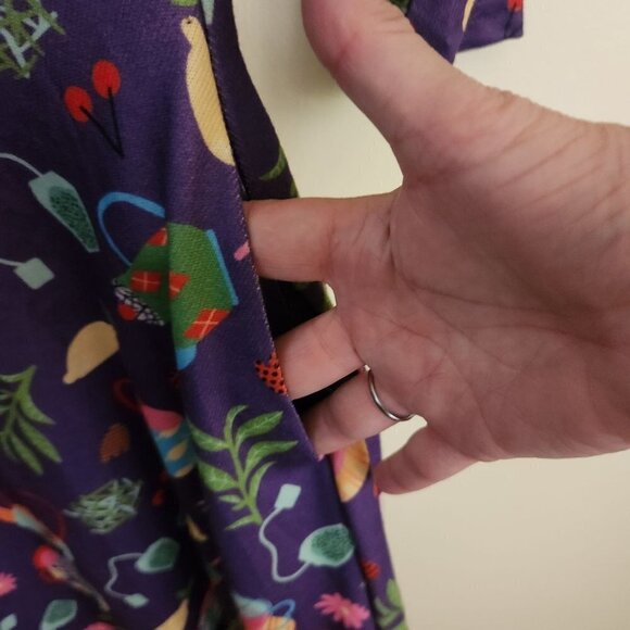 Modcloth Miss Lulo Tea Time Mira Dress Size XS - Picture 9 of 12